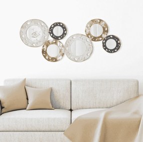 PAINEL DE PAREDE DE FERRO GLOTY -B- CM 104X4X45,5 MULTICOLOR