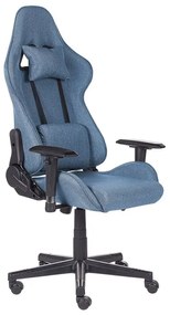 Cadeira gaming azul WARRIOR Beliani