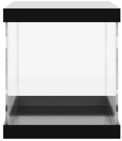 Caixa de exposição 31x17x19 cm acrílico transparente