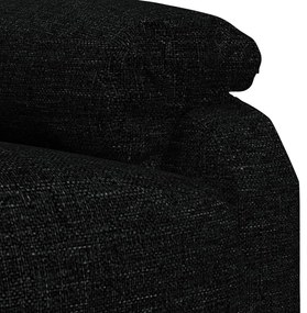 Poltrona de massagens tecido preto