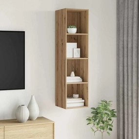 vidaXL Gabinete para TV carvalho artisiano 37 x 37 x 142.5 cm