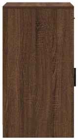 Armário vidaXL Castanho Carvalho 40x41x75 cm Madeira engenheirada