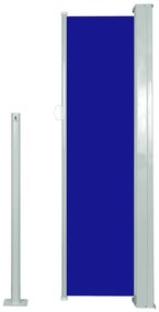 Toldo lateral retrátil 120x300 cm azul