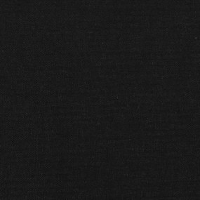 Cabeceira de cama c/ abas tecido 163x16x78/88 cm preto