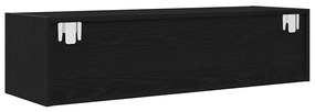Móveis de TV 2pcs 100x31x25,5cm deriv. madeira carvalho preto
