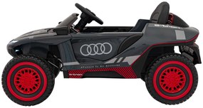 Carro elétrico para Crianças 12V Audi RSQ E-TRON, Rodas de EVA, Assento de couro, Cinzento