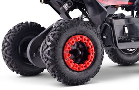 Moto 4 elétrica para crianças ATV Motors Raptor 800W Vermelha