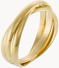 Anel em ouro amarelo Saturna