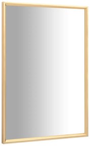 Espelho 60x40 cm dourado