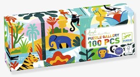 Puzzle gallery100pcs - jungle Djeco multicolor