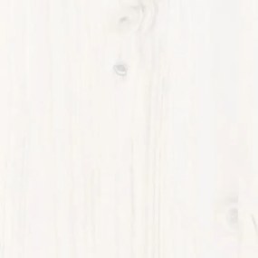 Sofá-cama sem colchão 80x200 cm madeira de pinho maciça branco