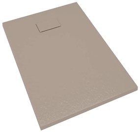 Base de chuveiro SMC 100x70 cm castanho
