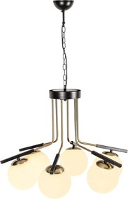 Chandelier Yildiz – Preto Antique – 62 cm x 90 cm