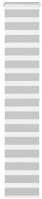 Cortina de zebra 50x200 cm largura do tecido 45,9 cm poliéster
