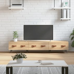 Móvel de TV 150x36x30 cm derivados de madeira carvalho sonoma