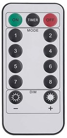 Iluminações estrelares Natal 140 LEDs 4 pcs 17 cm branco quente