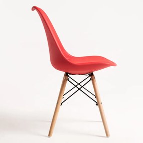 Cadeira Tilsen - Vermelho