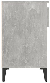 Sapateira 102x36x60 cm derivados de madeira cinzento cimento