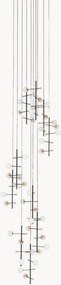 Candeeiro suspenso LED grande Trapez
