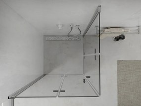 Mexen Lima Duo cabine de duche dobrável 90 x 90 cm, transparente, cromado - 856-090-090-02-00