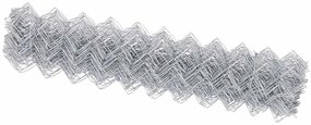 Cerca Prateado 10 x 1 m Aço galvanizado