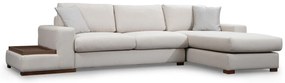 Sofá de Canto Loop - Branco - 312 cm x 194 cm