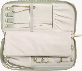 Rolo para joias de viagem verde'sálvia