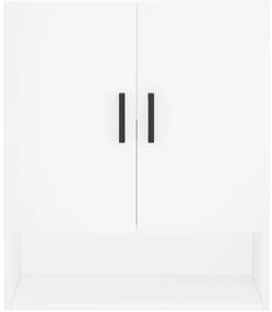 Armário parede 60x31x70 cm derivados de madeira branco