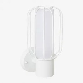 Candeeiro De Parede Exterior Arveta De Aço Inox Branco - Sklum
