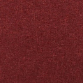 Painel de parede 12 pcs 30x30 cm tecido 0,54 m² vermelho tinto