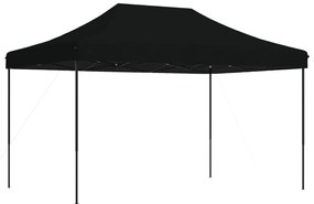 Tenda para festas pop-up dobrável 440x292x315 cm preto