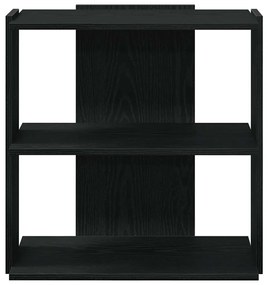 Estante c/ 3 prateleiras 60x30x60 cm derivados de madeira preto