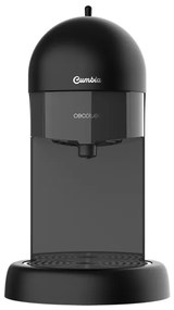 Máquina de café expresso com pressão de 19 bar Cumbia Capricciosa Preta, adequada para café moído e cápsulas monodose ESE, tanque de água de 600 ml, f