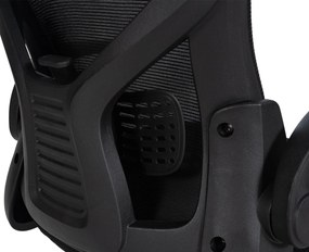 Cadeira de escritório Hudson Preta