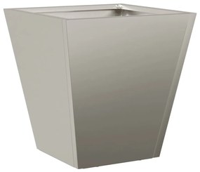 Garden Planters 2 pcs 30x30x30 cm aço resistente às intempéries