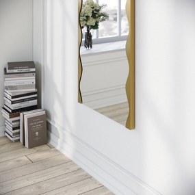 Espelho Melodia – Dourado – 50 cm x 140 cm