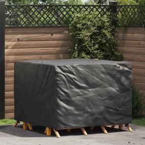 vidaXL Capa para Móveis de Exterior 125 x 125 x 74 cm tecido 210D