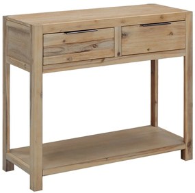 Mesa consola 82x33x73 cm madeira de acácia maciça