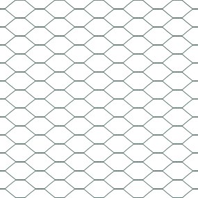Cerca Hexagonal vidaXL Verde 1,6x50 m Aço