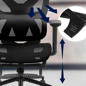 Cadeira de escritório Reston Preto