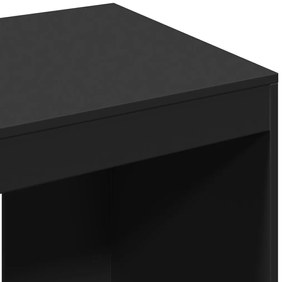 Secretária 103,5x56,5x94 cm derivados de madeira preto