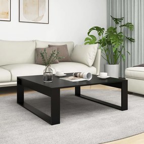 Mesa de centro 100x100x35 cm derivados de madeira preto