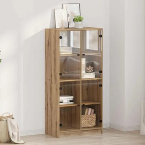 vidaXL Buffê Carvalho Artesanal 68 x 37 x 142 cm Madeira processada