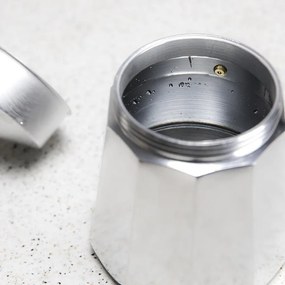 Cafeteira italiana de alumínio fundido Mokclassic 900 Shiny