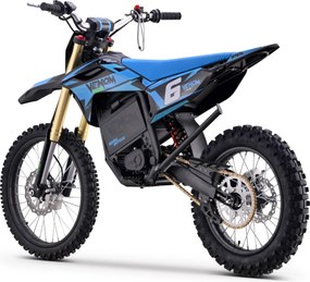 Mota cross para crianças Motocross Motors Venom – 8000W, 3 modos de condução Azul