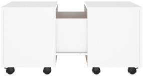 Mesa de centro 60x60x38 cm derivados de madeira branco