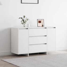 Sideboard Branco 120x41x75 cm Madeira de Engenharia
