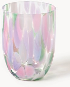Mouth-Blown Tumblers Big Confetti, Set of 6