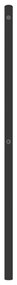 Cabeceira de cama 193 cm metal preto