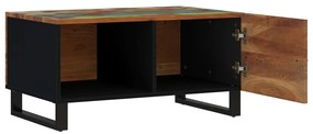 Mesa de centro 80x50x40 cm madeira recuperada/derivados madeira